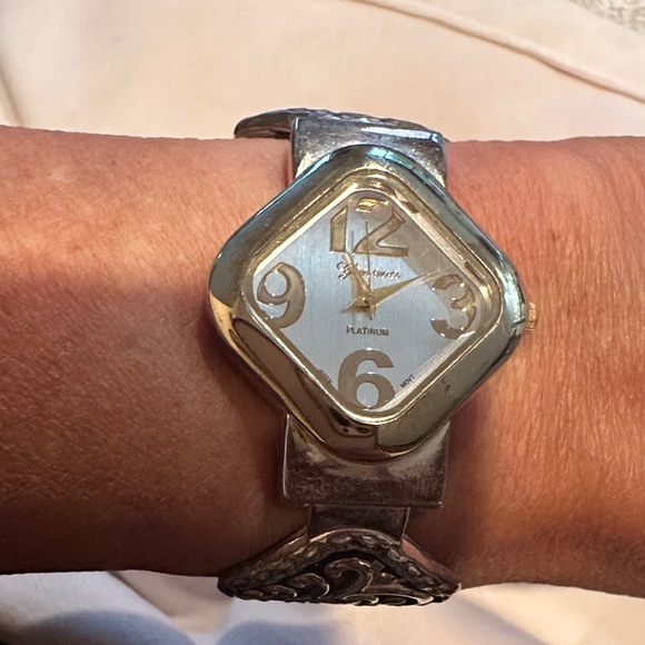 Geneva Platinum Accessories - Geneva Platinum Two-Tone Women's Watch